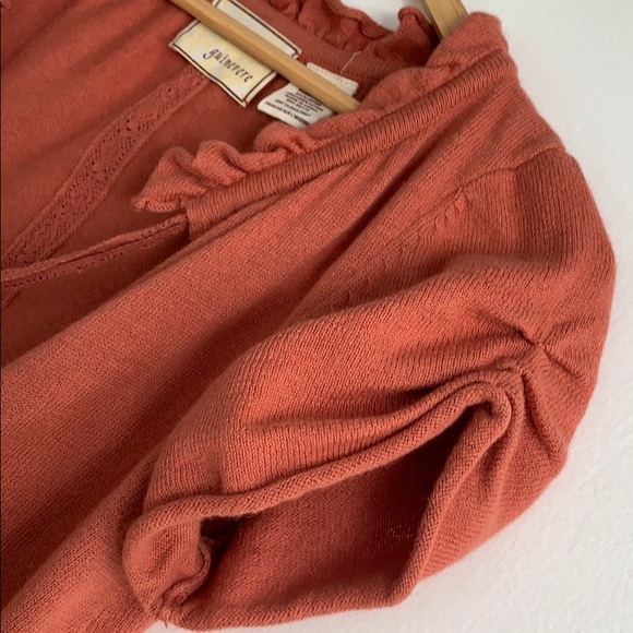 Adorable light burnt orange shrug - Picture 3 of 4